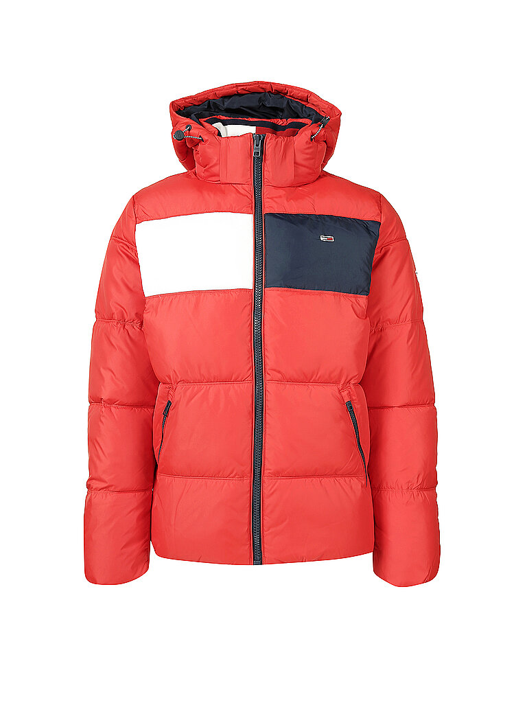 TOMMY JEANS Steppjacke  Essential  rot | M